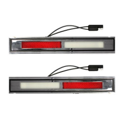 PartzBiz CM C9WY-13776-7-A - Scott Drake Deluxe Door Light Assembly (Pair)