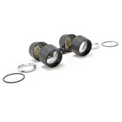 PartzBiz CM S7MS-10B960-BK - Scott Drake Dual Gauge Housing