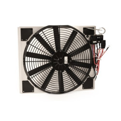 PartzBiz CM C3DZ-8146-8600A - Scott Drake Electric Fan and Shroud Kit for Scott Drake Aluminum Radiators