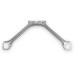 PartzBiz CM: C5ZZ-16A052-C-Scott Drake Export Brace Chrome