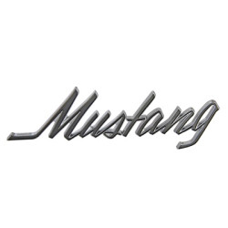 PartzBiz CM C9ZZ-16098-A - Scott Drake Fender และ Trunk Emblem, Pin On, สคริปต์ Mustang
