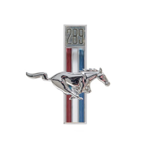 PartzBiz CM: C7ZZ-16228-C-Scott Drake Fender Emblems, 289 Running Horse, Passenger Side PartzBiz CM: C7ZZ-16228-C-Scott Drake Fender Emblems, 289 Running Horse, Passenger Side