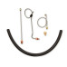 PartzBiz CM: DBC-A121-1-R-Scott Drake   Front Disc Brake Conversion Kit With Dual Bowl Master Cylinder For Manual Front Drum Brakes