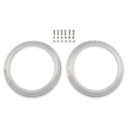 PartzBiz CM C6TZ-13064-BL - Scott Drake Headlight Doors, Billet