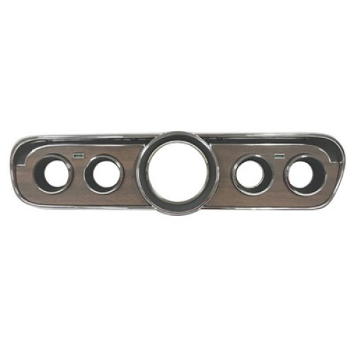 PartzBiz CM: C5ZZ-10838-BMI-Scott Drake Instrument Bezel (Woodgrain Metal)