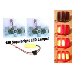 PartzBiz CM SD-0005-UB - Scott Drake LED Sequential Tail Light Kit