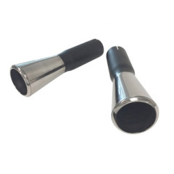 PartzBiz CM C5ZZ-5255-FF - Scott Drake Max-Flow 1965-66 GT Exhaust Tips