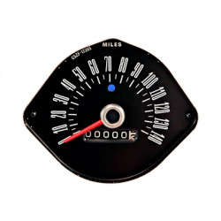 PartzBiz CM C5ZF-17265 - Scott Drake Mustang Speedometer Gauge (65 GT - 66 All)