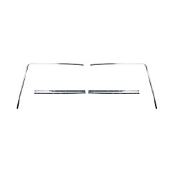 PartzBiz CM D1ZZ-6342404 - Scott Drake Rear Window Molding Set
