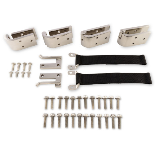 PartzBiz CM: C6TZ-9722800-SK-Scott Drake Removable Stainless Steel Door Hinge Kit PartzBiz CM: C6TZ-9722800-SK-Scott Drake Removable Stainless Steel Door Hinge Kit