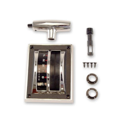 PartzBiz CM KIT-TRN-1 - Scott Drake Shifter Bezel & Knob Kit PartzBiz CM KIT-TRN-1 - Scott Drake Shifter Bezel & Knob Kit