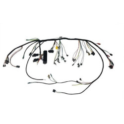 PartzBiz CM C6ZZ-14401-PFB - Scott Drake Under-Dash Harness with Premium Fuse Box and Relays