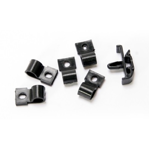 PartzBiz CM: 377774-SK-Scott Drake Underhood Turn Signal Harness Clips, Black ABS PartzBiz CM: 377774-SK-Scott Drake Underhood Turn Signal Harness Clips, Black ABS
