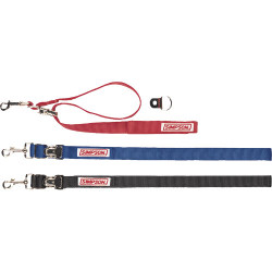 PartzBiz CM 36007BK - สายรัดหมวกกันน็อค Simpson Racing