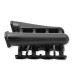 PartzBiz CM: 822242-Sniper EFI Fabricated Intake Manifold Dual Plenum 102 มม. GM LS3/L92 และชุดรางเชื้อเพลิง - สีดำ