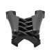 PartzBiz CM: 822242-Sniper EFI Fabricated Intake Manifold Dual Plenum 102 มม. GM LS3/L92 และชุดรางเชื้อเพลิง - สีดำ
