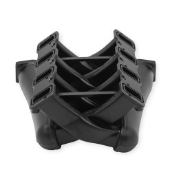 PartzBiz CM 822202 - Sniper EFI Fabricated Intake Manifold Dual Plenum 92mm GM LS3/L92, and Fuel Rail Kit - Black PartzBiz CM 822202 - Sniper EFI Fabricated Intake Manifold Dual Plenum 92mm GM LS3/L92, and Fuel Rail Kit - Black