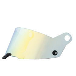 PartzBiz CM YA08102 - STILO YA08102 HELMET VISOR ST5 SERIES - DARK YELLOW IRIDIUM - ANTI-FOG - EACH
