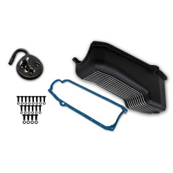 PartzBiz CM 6000FWND - Weiand Aluminum Oil Pan Kit PartzBiz CM 6000FWND - Weiand Aluminum Oil Pan Kit