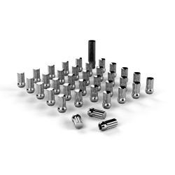 PartzBiz CM 1050916 - Spline Drive Lug Nut Kit - 9/16 PartzBiz CM 1050916 - Spline Drive Lug Nut Kit - 9/16