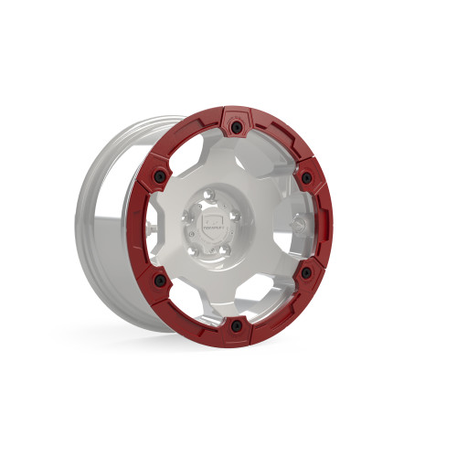 PartzBiz CM: 1056014-Modular Rash Ring Kit W/ Hardware - Red (6-Spoke) PartzBiz CM: 1056014-Modular Rash Ring Kit W/ Hardware - Red (6-Spoke)
