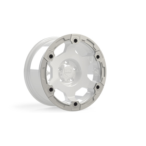 PartzBiz CM: 1056016-Modular Rash Ring Kit W/ Hardware - White (6-Spoke) PartzBiz CM: 1056016-Modular Rash Ring Kit W/ Hardware - White (6-Spoke)