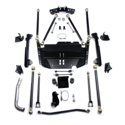 PartzBiz CM 1149075 - TJ SWB: Pro LCG Long Arm Suspension System For Coilover Setup