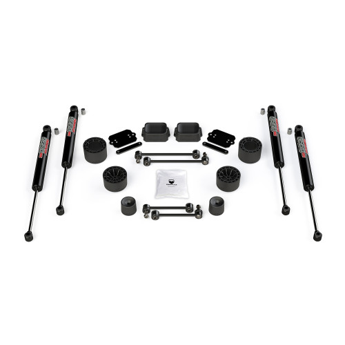 PartzBiz CM: 1365260-ชุดยกแบบสเปรเซอร์ 2.5 นิ้ว พร้อมโช้คอัพ 9550 VSS สำหรับ Jeep JL 4dr Rubicon