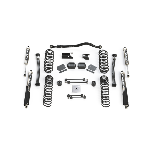 PartzBiz CM: 1542000-2.5'' Trail Select Adventure Kit W/ Falcon 2.1 Shocks JL Wrangler 2018-2026 PartzBiz CM: 1542000-2.5'' Trail Select Adventure Kit W/ Falcon 2.1 Shocks JL Wrangler 2018-2026