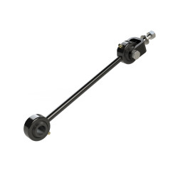 PartzBiz CM 1600491 - TJ: 10'' Sway Bar Link - Front Left (w/ U-Bracket Stud & Grease Zerk) (3-6'' Lift)