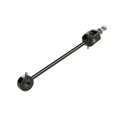 PartzBiz CM 1600492 - TJ: 10'' Sway Bar Link - Front Right (w/ U-Bracket Stud & Grease Zerk)(3-6'' Lift)