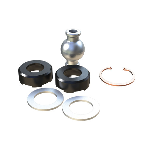 PartzBiz CM: 1951450-JK Small Rear Upper Adjustable Control Arm Joint Rebuild Kit - Axle End PartzBiz CM: 1951450-JK Small Rear Upper Adjustable Control Arm Joint Rebuild Kit - Axle End
