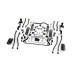 PartzBiz CM: 2024000 / 2024020-JT: 4.5'' Alpine CT4 Long Arm Extended-Travel Suspension System - No Shocks