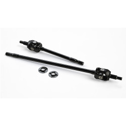 PartzBiz CM 3304100 - JK: Tera44 Front Axle Shaft Kit W/ Outer Stub & Rubicon U-Joint - 30-Spline