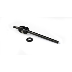 PartzBiz CM 3334121 - JK: Tera44 Front Axle Shaft W/ Outer Stub & Rub U-Joint - Wide Left - 30-Spline