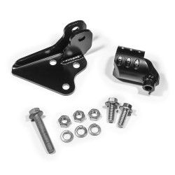 PartzBiz CM 3944755 - JK: Tera60 Hydro Ram Assist Steering Bracket & HD Tie Rod Clamp Kit - PSC Adjust