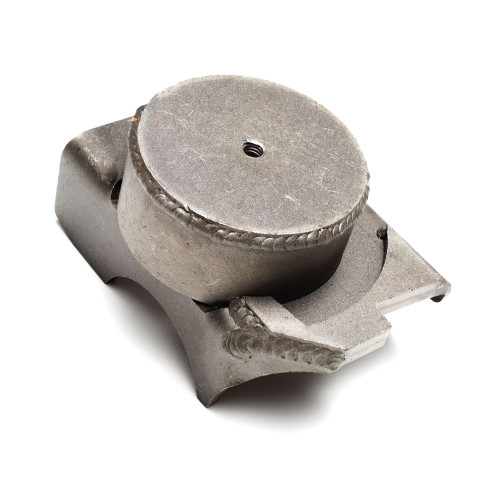 PartzBiz CM: 3990771-JK: Front Axle Bracket - Spring Pad - Driver