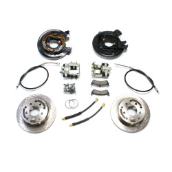 PartzBiz CM 4354425 - TJ: Rear Disc Brake Conversion Kit W/ E-Brake Cables PartzBiz CM 4354425 - TJ: Rear Disc Brake Conversion Kit W/ E-Brake Cables
