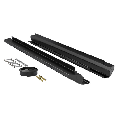 PartzBiz CM: 4637310-JK 4dr: RockGuard Aluminum Rock Slider Kit - Powder Coat PartzBiz CM: 4637310-JK 4dr: RockGuard Aluminum Rock Slider Kit - Powder Coat