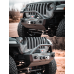 PartzBiz CM: 4655220-JL / JT / JK: 1.75'' RockGuard Crest Front Bumper Hoop