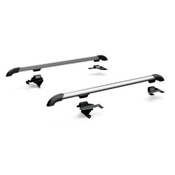 PartzBiz CM 4722000 - JK 4dr: Nebo Roof Rack Main Rail Kit - Silver PartzBiz CM 4722000 - JK 4dr: Nebo Roof Rack Main Rail Kit - Silver