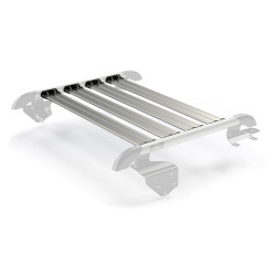 PartzBiz CM 4722052 - JK: Nebo Roof Rack Cargo Slat Kit - Silver (4-Piece) PartzBiz CM 4722052 - JK: Nebo Roof Rack Cargo Slat Kit - Silver (4-Piece)