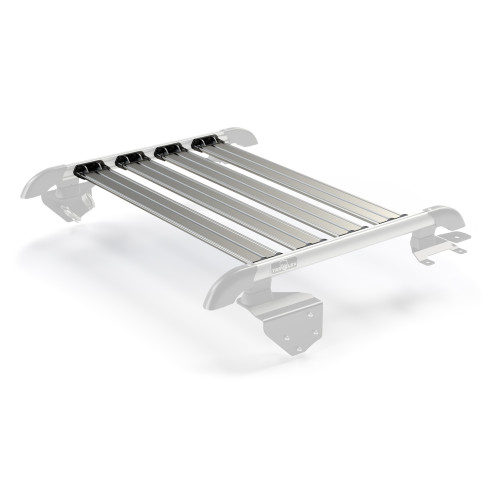 PartzBiz CM: 4722052-JK: Nebo Roof Rack Cargo Slat Kit - Silver (4-Piece) PartzBiz CM: 4722052-JK: Nebo Roof Rack Cargo Slat Kit - Silver (4-Piece)