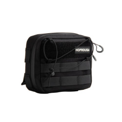 PartzBiz HD 19012142 - Handlebar Riser Pack Water-proof Tool Storage Bag Fit For Harley Dyna Softail Sportster Touring - Default Title