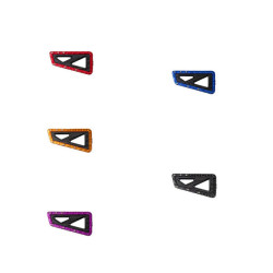 PartzBiz HD 19021451 - Shifter Pegs for Harley Touring Softail Models - Black