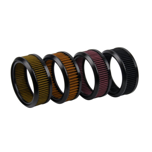PartzBiz HD: 19031248-Air Filters For HOPROUSA Round Air Cleaner for Harley Davidson Softail Touring Models - Red PartzBiz HD: 19031248-Air Filters For HOPROUSA Round Air Cleaner for Harley Davidson Softail Touring Models - Red