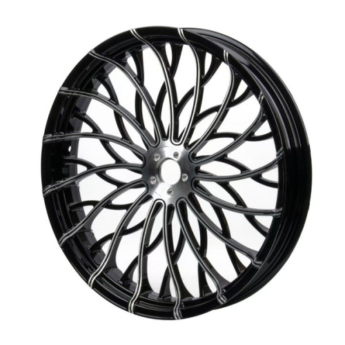 PartzBiz HD: 190314785-3D Forged Wave Wheels For Harley Davidson 2018+ Softail Models - 18x8.5 Rear For 2018+ Fat Boy & Breakout PartzBiz HD: 190314785-3D Forged Wave Wheels For Harley Davidson 2018+ Softail Models - 18x8.5 Rear For 2018+ Fat Boy & Breakout