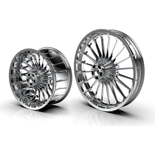 PartzBiz HD: 190321237-Chrome Tubeless Wheels for Harley Softail Breakout 2013-2025 - 21x3.5” chrome Front wheel for 2013-2025 Breakout PartzBiz HD: 190321237-Chrome Tubeless Wheels for Harley Softail Breakout 2013-2025 - 21x3.5” chrome Front wheel for 2013-2025 Breakout