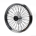 PartzBiz HD: 190324569-Fat Spoke Tubeless Wheel For Harley Sofail 2018+ Street Bob & Softail Standard - 21x3.25 PartzBiz HD: 190324569-Fat Spoke Tubeless Wheel For Harley Sofail 2018+ Street Bob & Softail Standard - 21x3.25