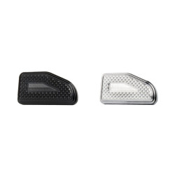 PartzBiz HD 19032547 - Diamond Matching Brake Pad Fit For Harley 2018+ Fat Boy/Breakout - Chrome